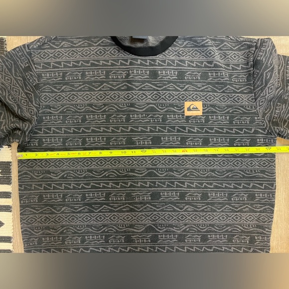 Quiksilver Heritage Printed Crew Sweatshirt Large - Picture 6 of 7
